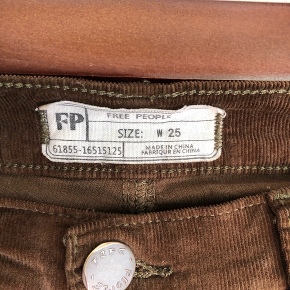 Free People Corduroy Skinny Jeans - Picture 9 of 13